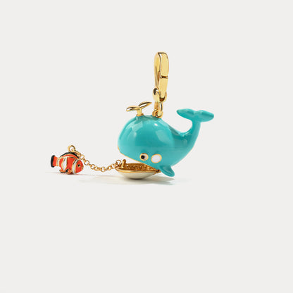 Jayla - Whale Locket Necklace