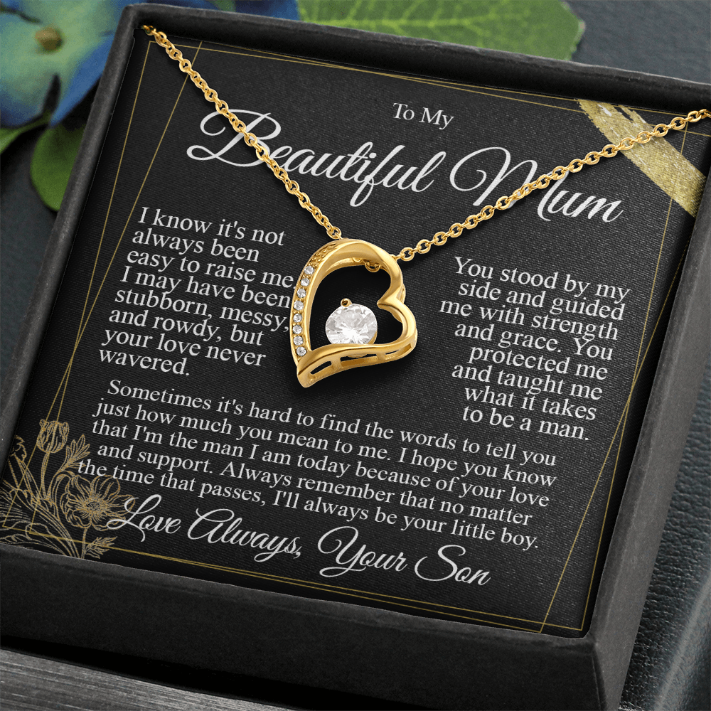 To My Mum - I Love You from Son Heart Necklace