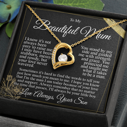 To My Mum - I Love You from Son Heart Necklace