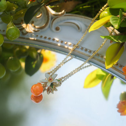 Sable - Orange Blossom Necklace