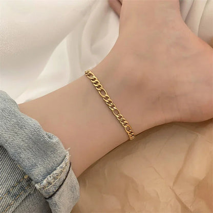 Nell - Gold Loop Anklet