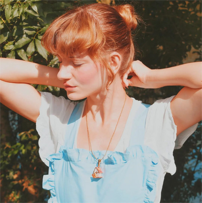 Thalia - Squirrel Hut Locket Necklace