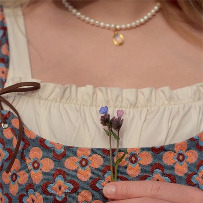 Colette - Moonstone Pearl Necklace