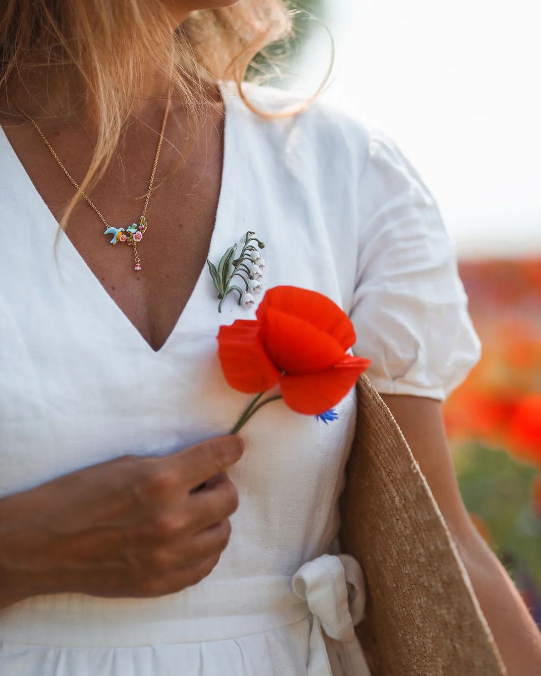 Romy - Lily Of The Valley Brooch