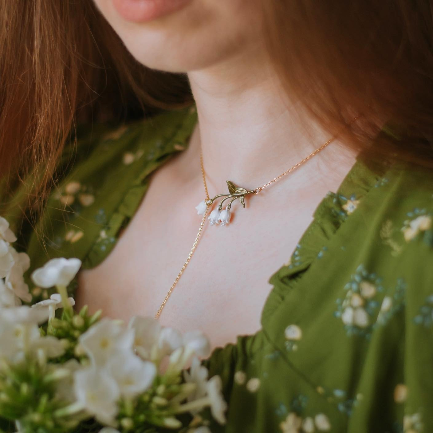 Zella - Lily Of The Valley Necklace