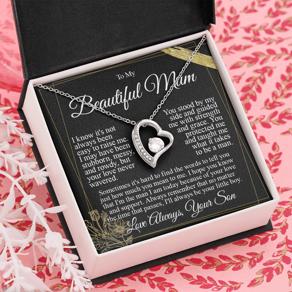 To My Mum - I Love You from Son Heart Necklace