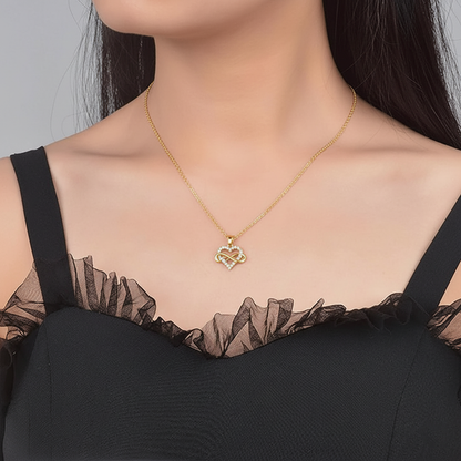 To my Daughter - Infinity Heart Necklace