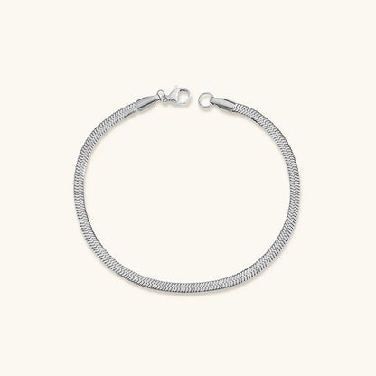 Mara - Bold Herringbone Bracelet