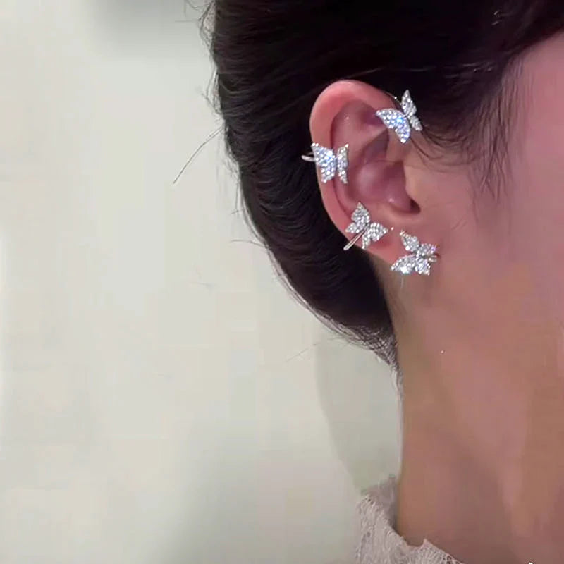 Eleanor - Butterfly Ear Cuffs