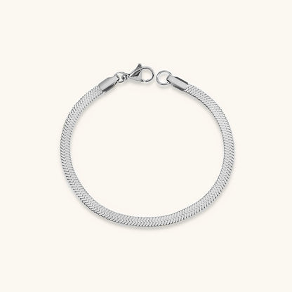 Mara - Bold Herringbone Bracelet