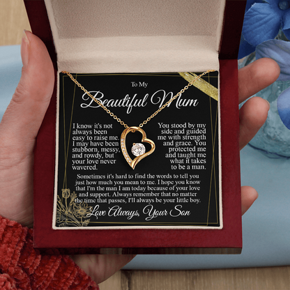 To My Mum - I Love You from Son Heart Necklace