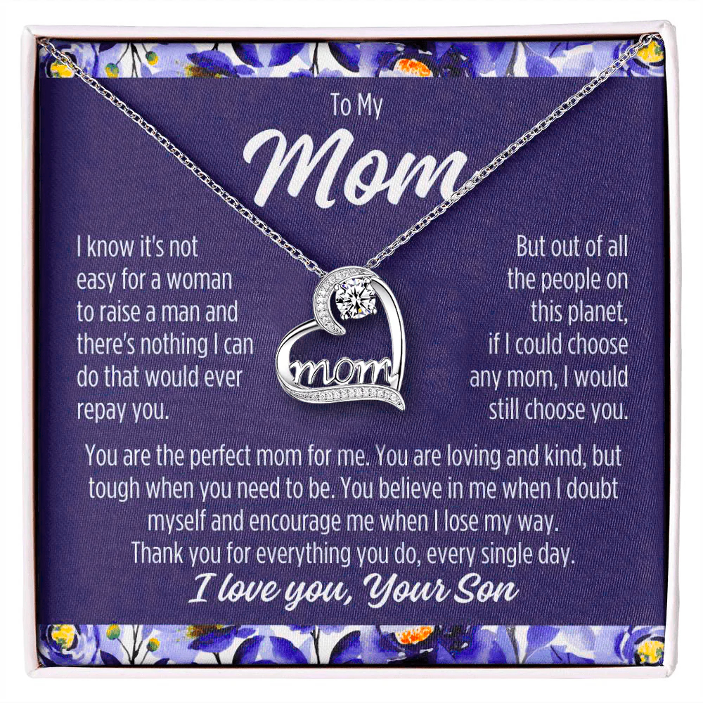 To my Mom - Love necklace