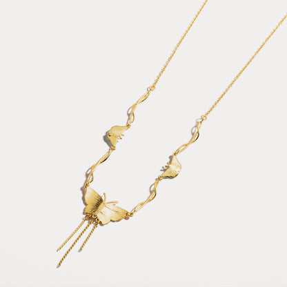 Elodie - Butterfly Pendant Necklace