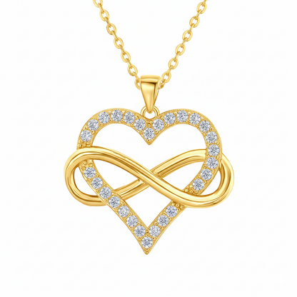 To my Daughter - Infinity Heart Necklace