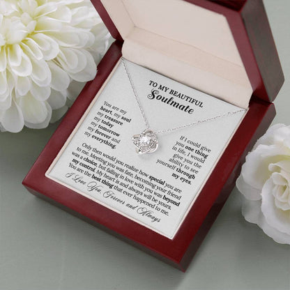 To My Soulmate - My Everything Necklace