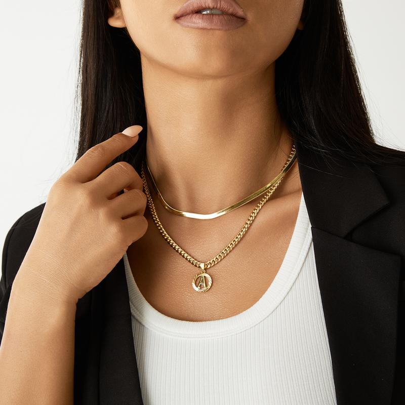 Avery Initial Necklace