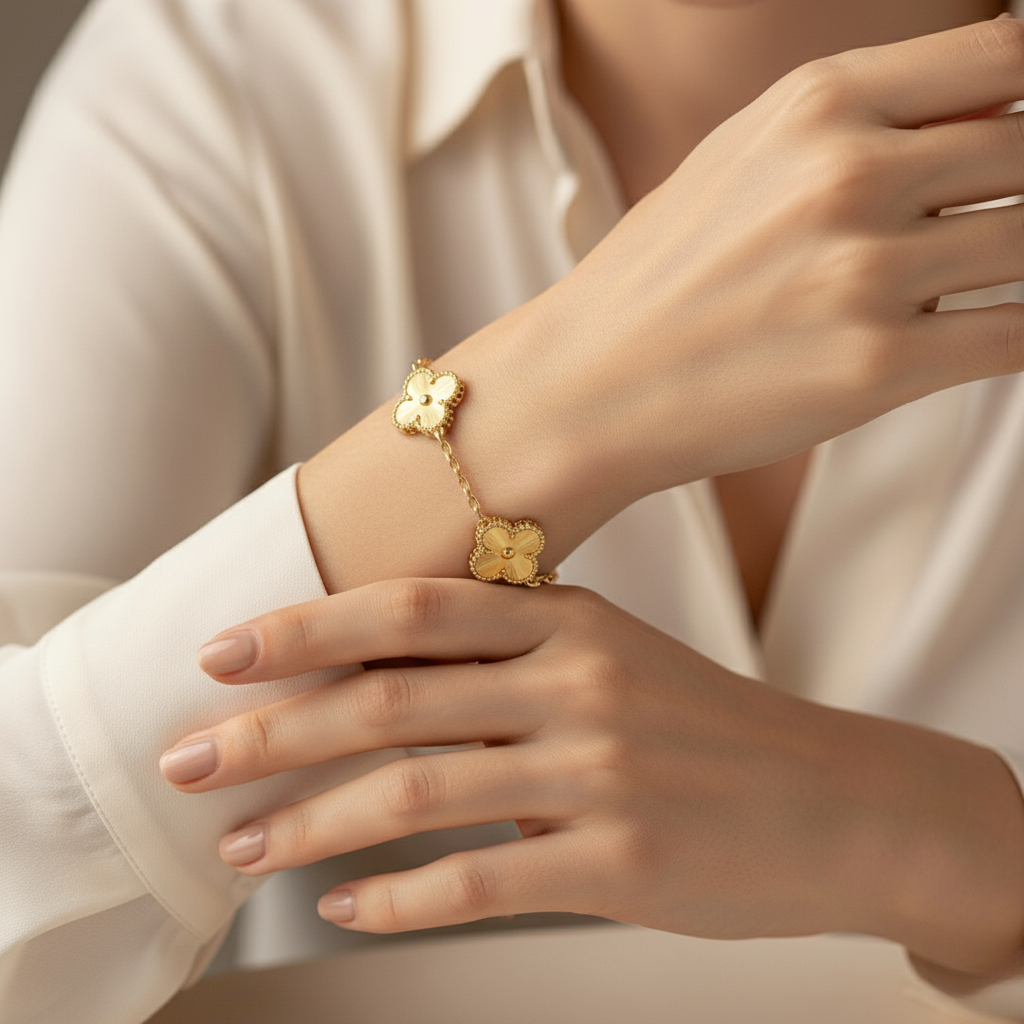 Cathy - 18k Gold-Plated Bracelet