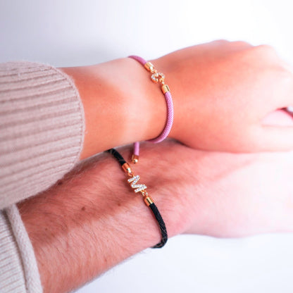 Liora - Adjustable Letter Initial Bracelets