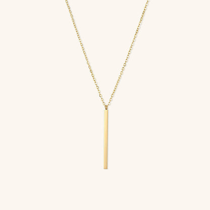 Nadine - Vertical Bar Necklace