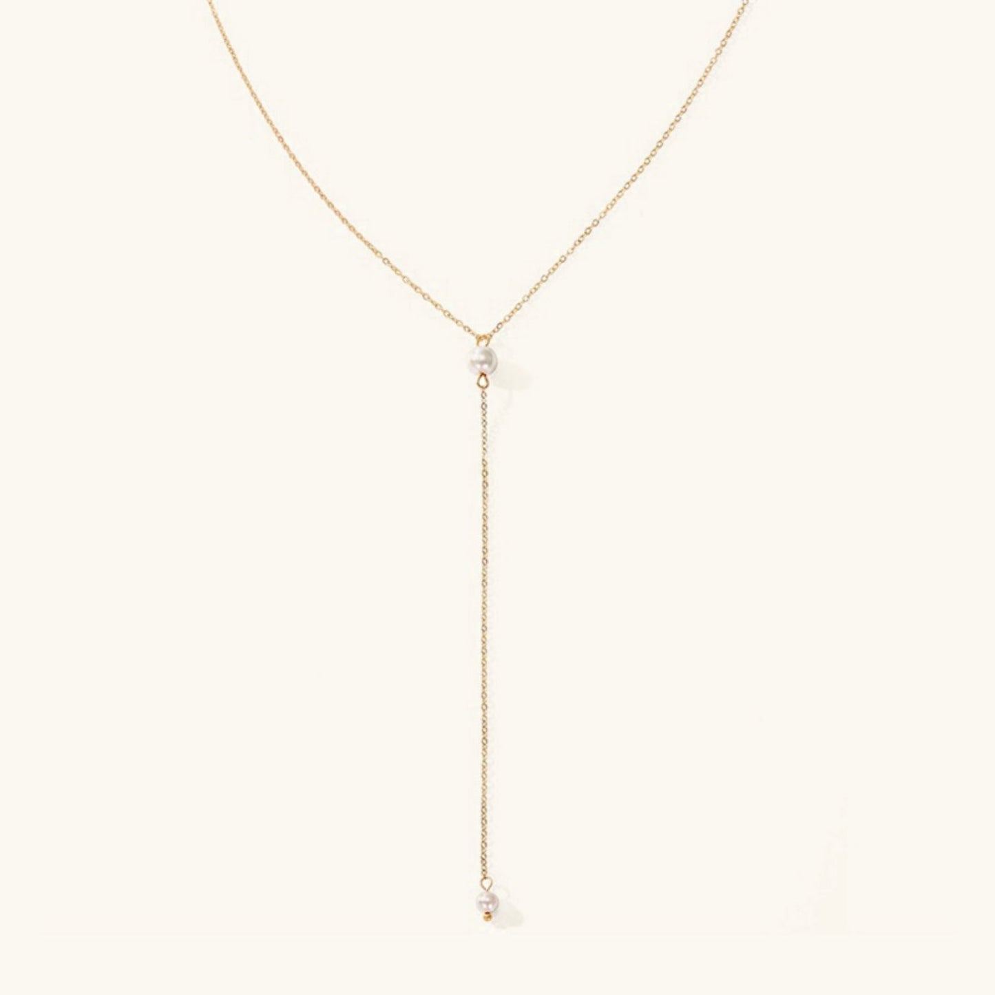 Beatrice - Pearl Tassel Necklace
