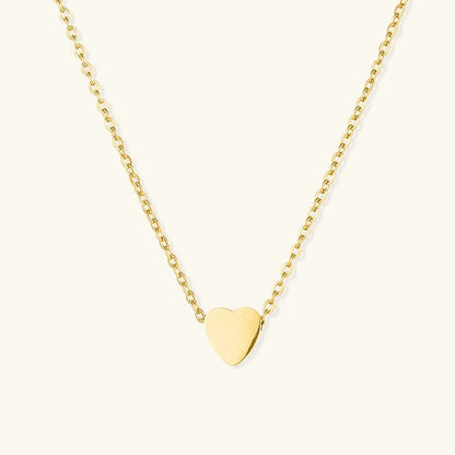 Riley - Chain Heart Necklace