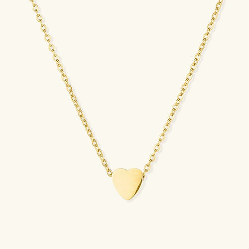 Riley - Chain Heart Necklace