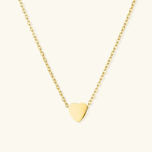 Riley - Chain Heart Necklace