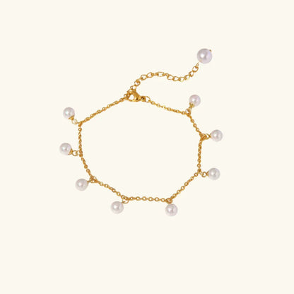 Natalie - Gold Anklet