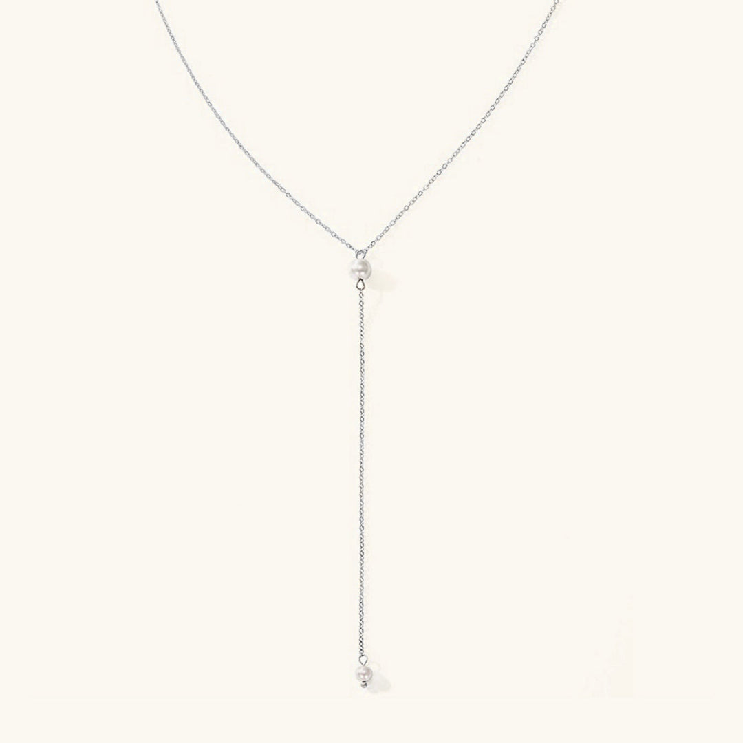 Beatrice - Pearl Tassel Necklace