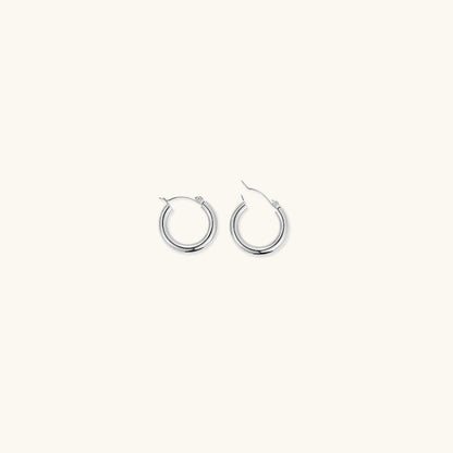 Eloise - Wide Round Hoops