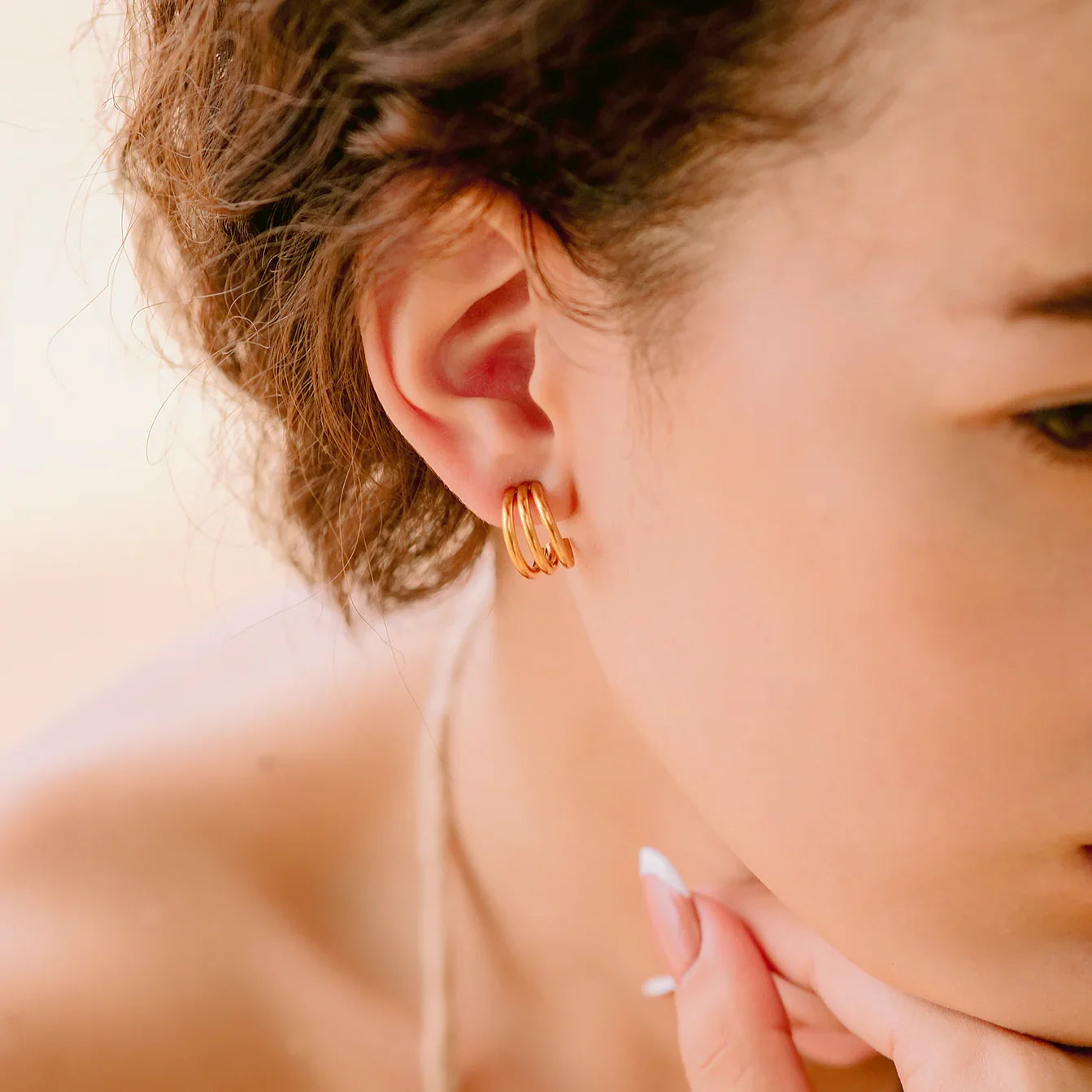 Peyton - Curve Earrings