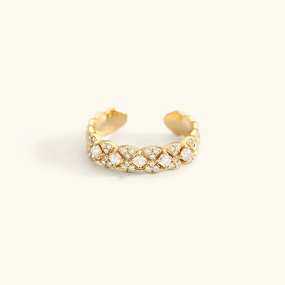 Nell - Gold Patterned Ring