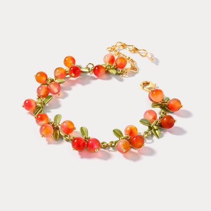 Maren - Berry Charm Bracelet