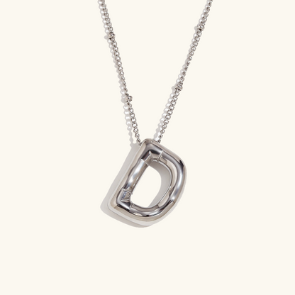 Arabella - Balloon Letter Initial Necklace