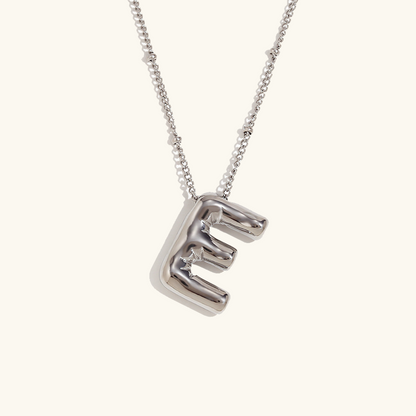 Arabella - Balloon Letter Initial Necklace
