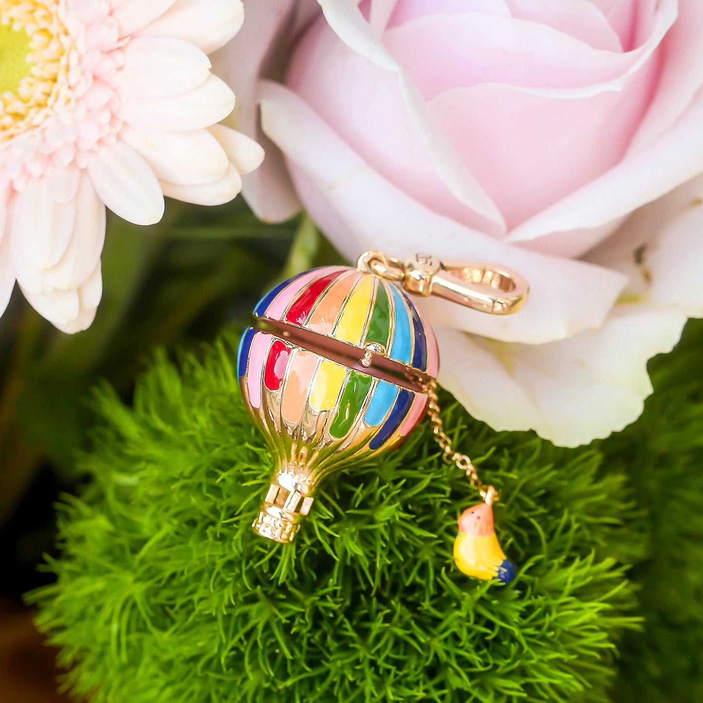 Juliet - Hot Air Balloon Locket Necklace