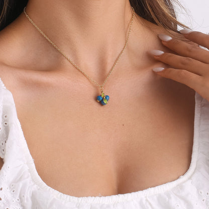 Skye – Meadow Blueberry Necklace