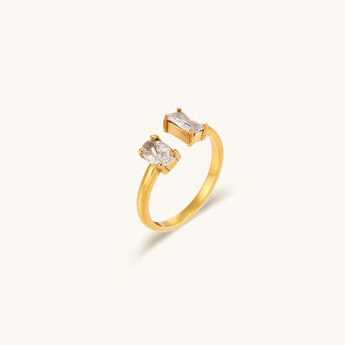 Noelle - Gemstone Gold Ring