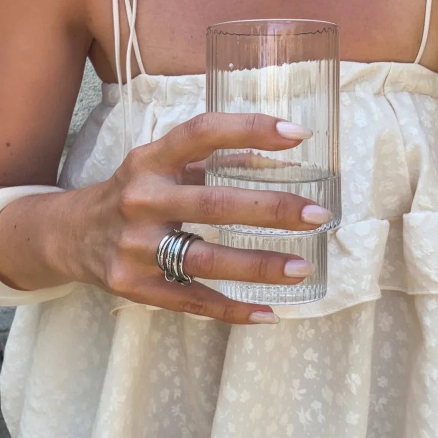 Ulrika - Diamond Ring Stack