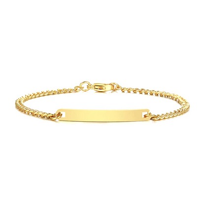 Charming Engraved Bracelet