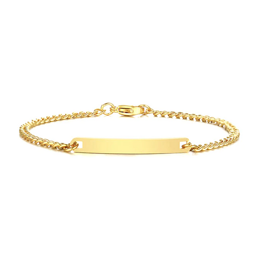 Charming Engraved Bracelet