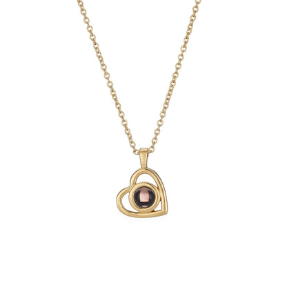 Customizable Photo Necklace