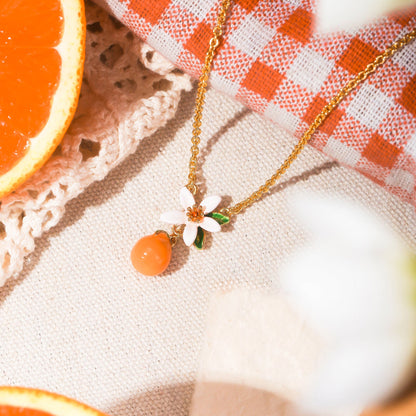 Sable - Orange Blossom Necklace