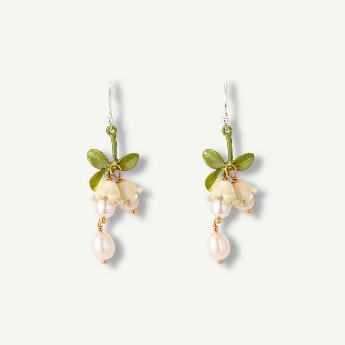 Eden - Lily Of The Valley Earrings & Bracelet