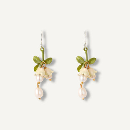 Eden - Lily Of The Valley Earrings & Bracelet