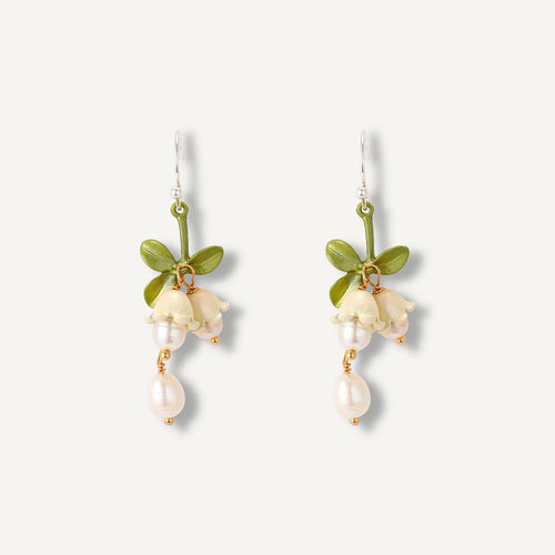 Eden - Lily Of The Valley Earrings & Bracelet