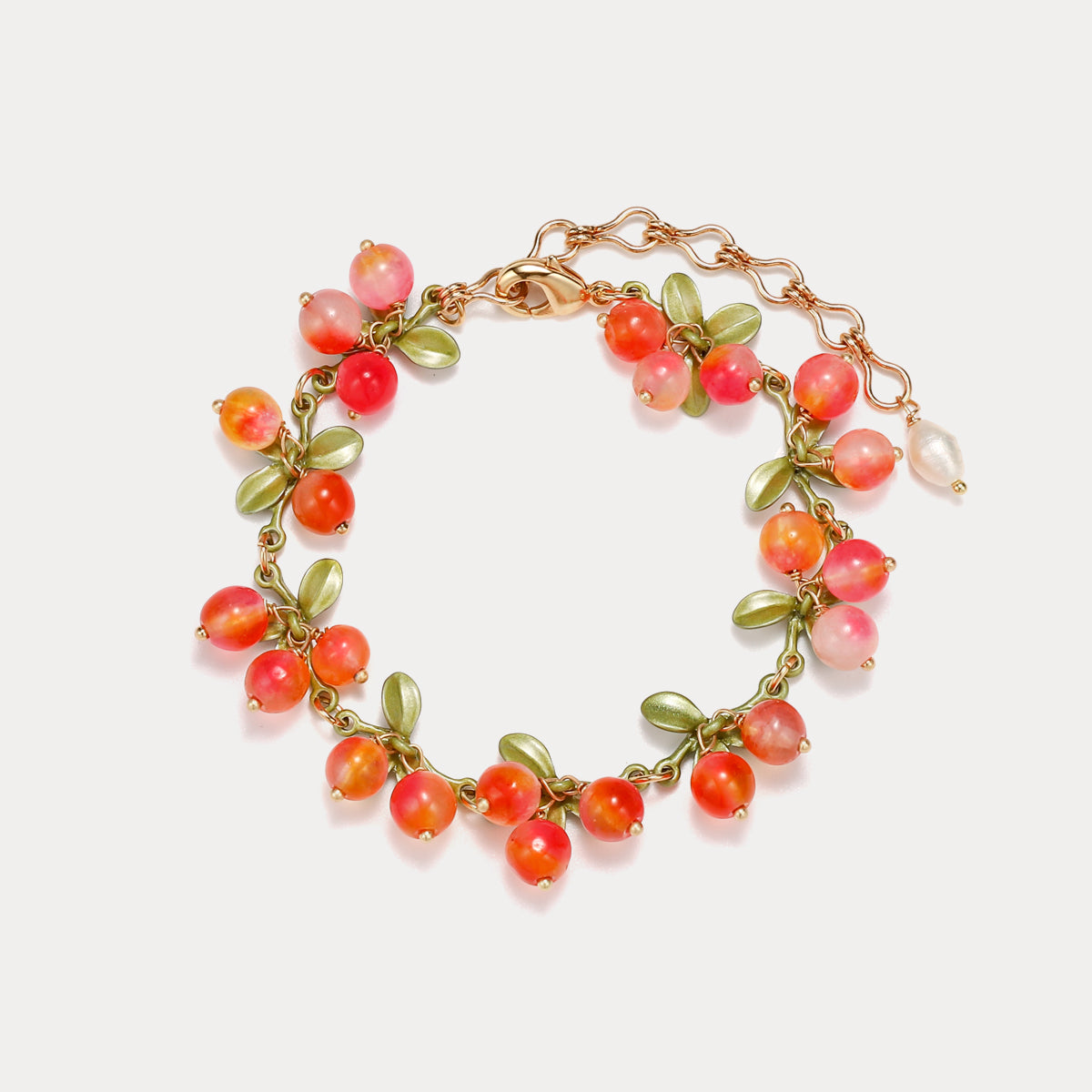 Maren - Berry Charm Bracelet