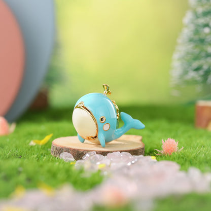 Jayla - Whale Locket Necklace