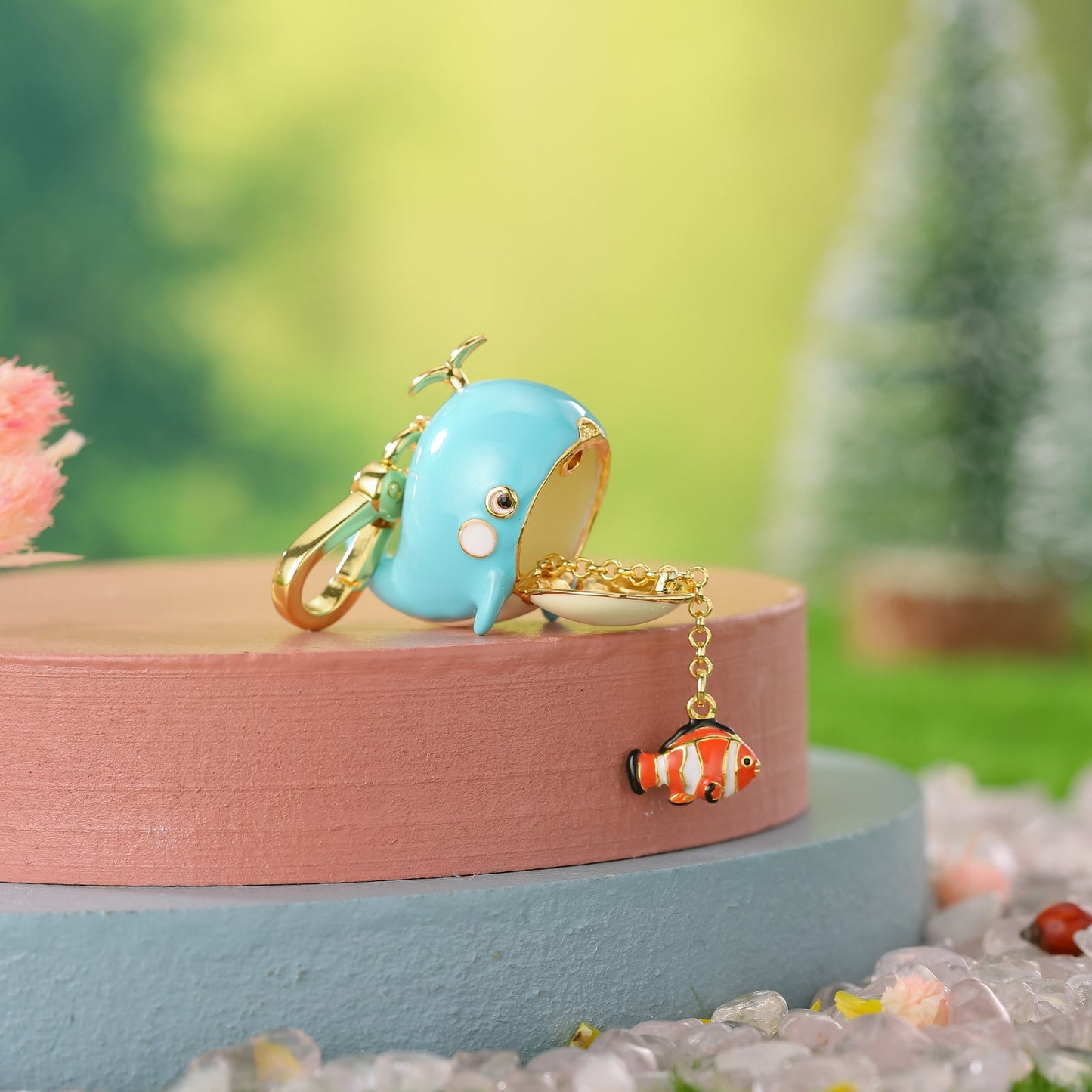 Jayla - Whale Locket Necklace