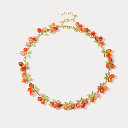 Aurora - Berry Cham Necklace